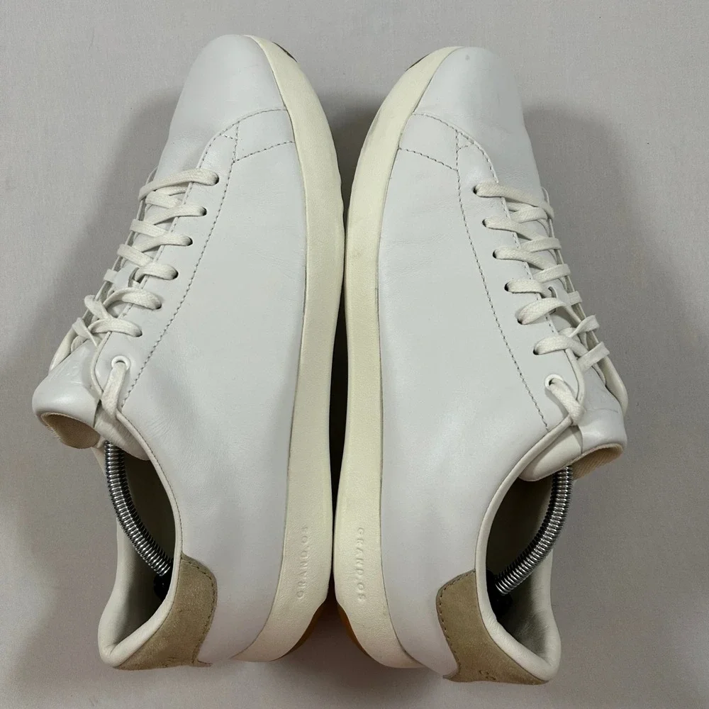 Cole Haan GrandPro Rally Court Sneaker Mens 13 White‎ Leather Low Top Tennis